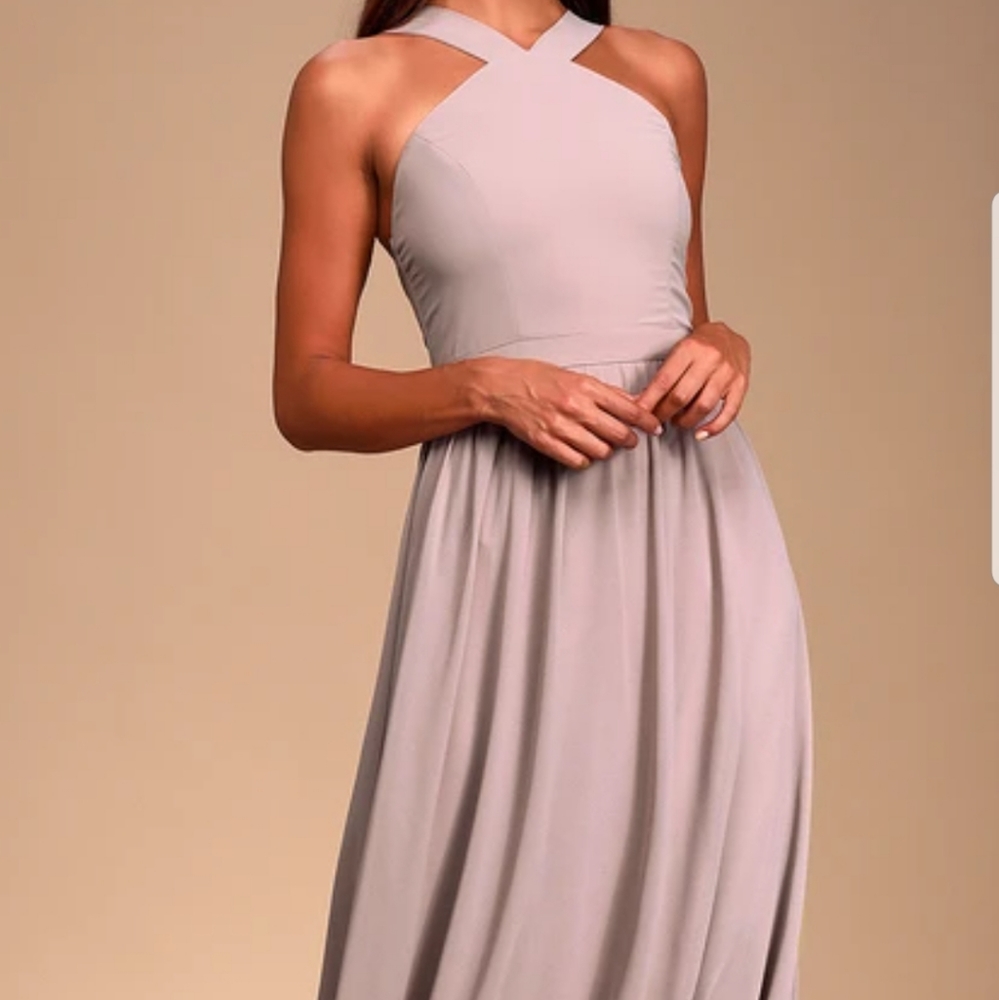 LULUS LONG DRESS/BRIDESMAID SIZE S